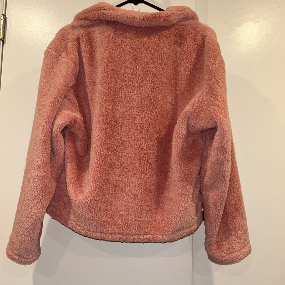 Pink Fuzzy Jacket - Picture 2 of 2